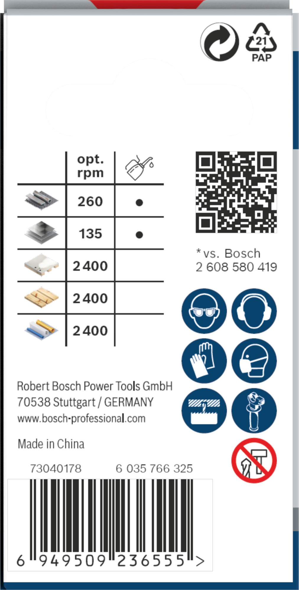 Sierra de corona PRO Multi Material, 33 mm, roscada