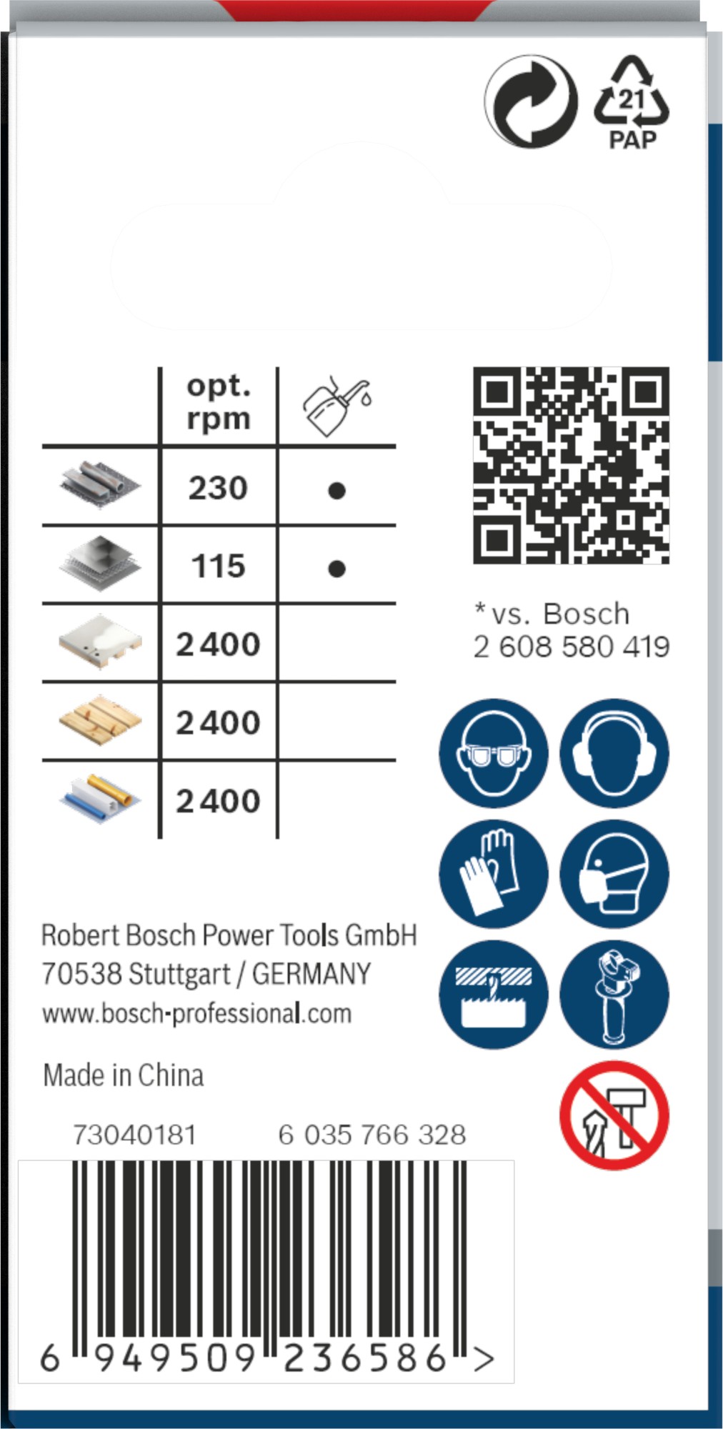 Sierra de corona PRO Multi Material, 38 mm, roscada