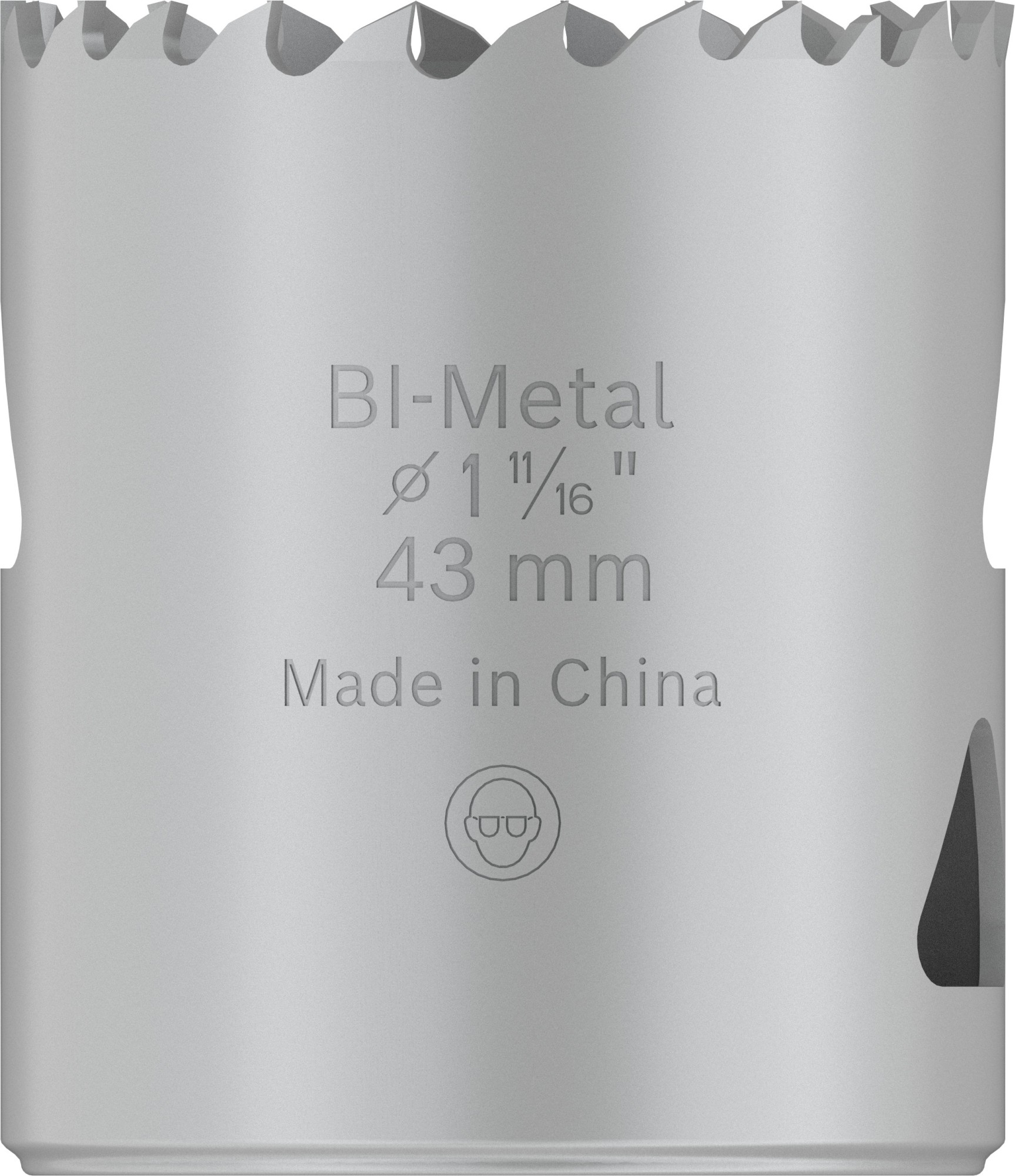 Sierra de corona PRO Multi Material, 43 mm, roscada