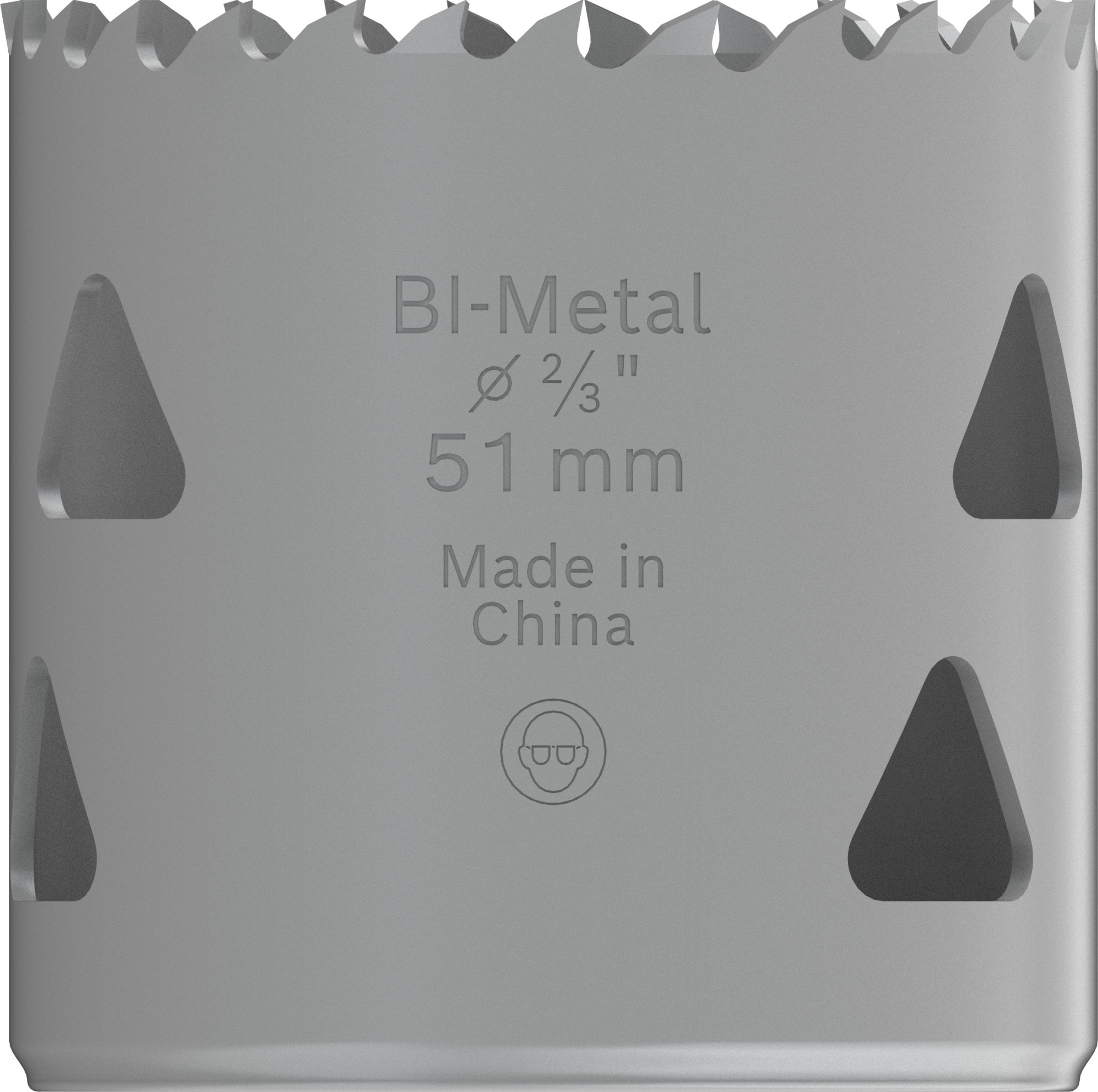 Sierra de corona PRO Multi Material, 51 mm, roscada