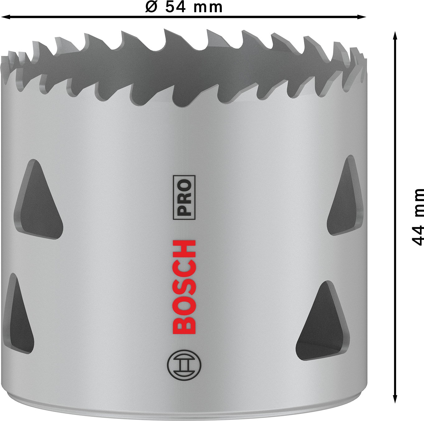 Sierra de corona PRO Multi Material, 54 mm, roscada