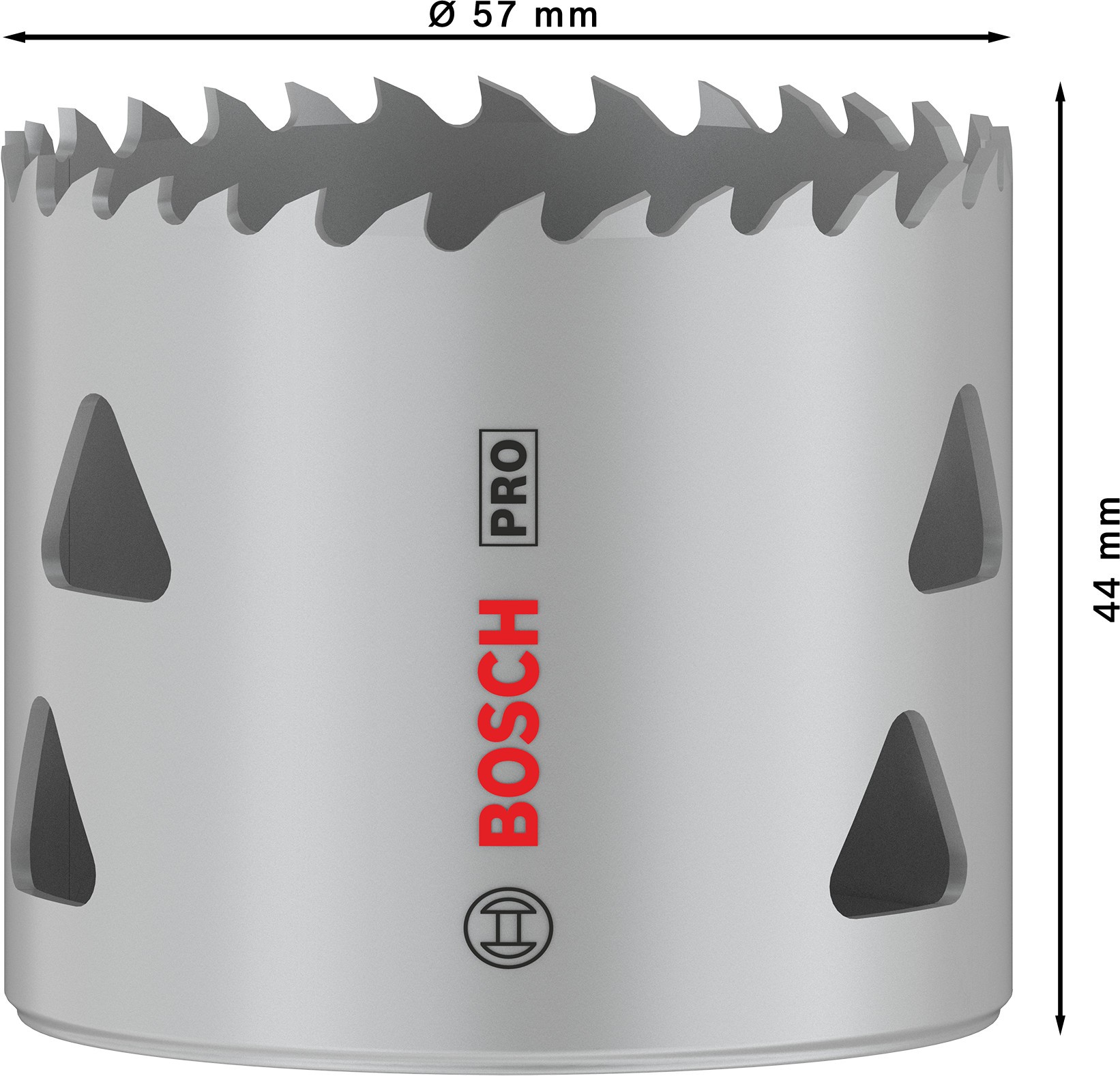 Sierra de corona PRO Multi Material, 57 mm, roscada