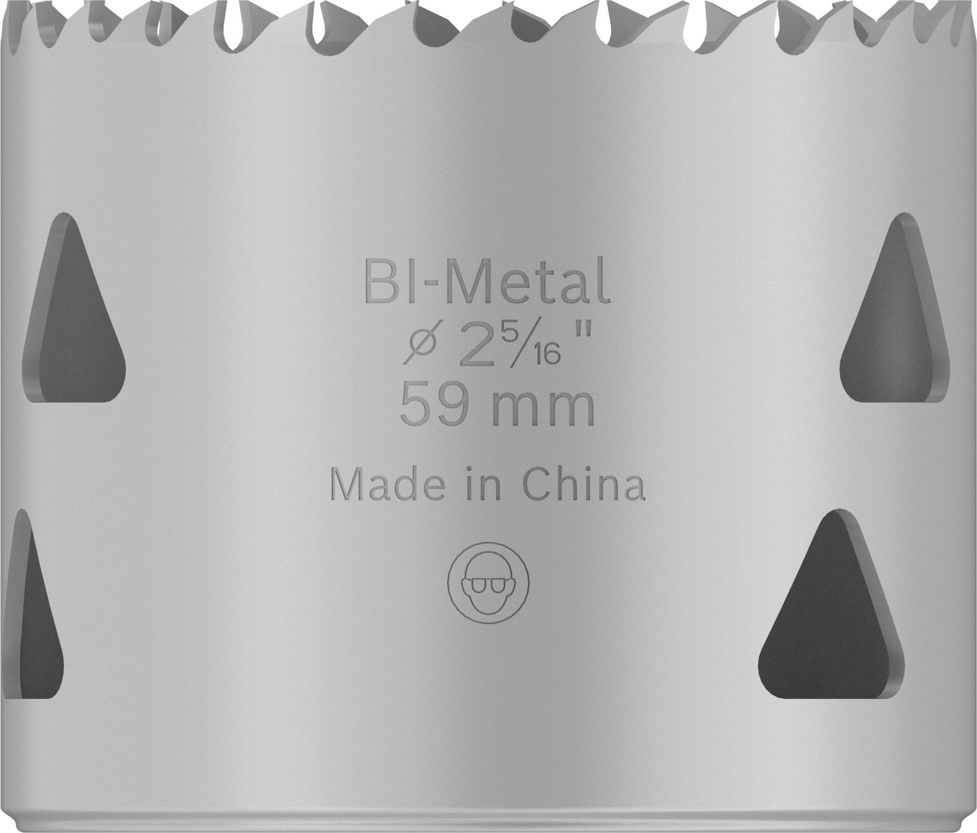 Sierra de corona PRO Multi Material, 59 mm, roscada