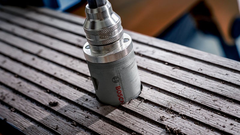 Sierra de corona PRO Multi Material, 70 mm, roscada