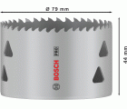 Sierra de corona PRO Multi Material, 79 mm, roscada