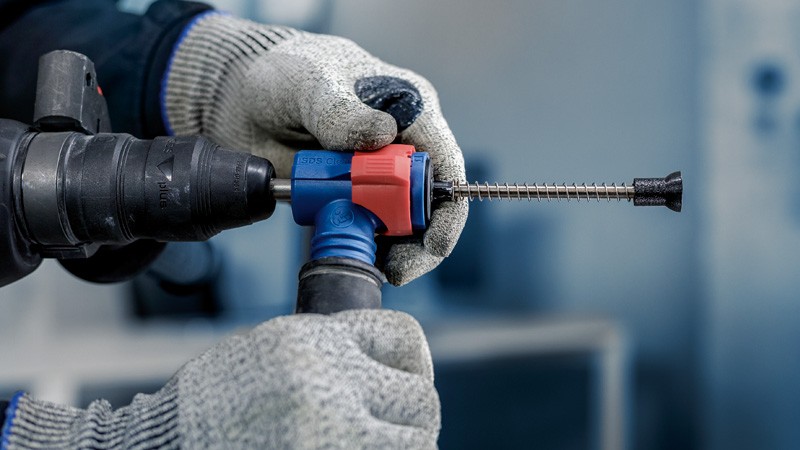 Conector EXPERT SDS Clean plus de broca para martillo
