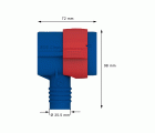 Conector EXPERT SDS Clean max de broca para martillo