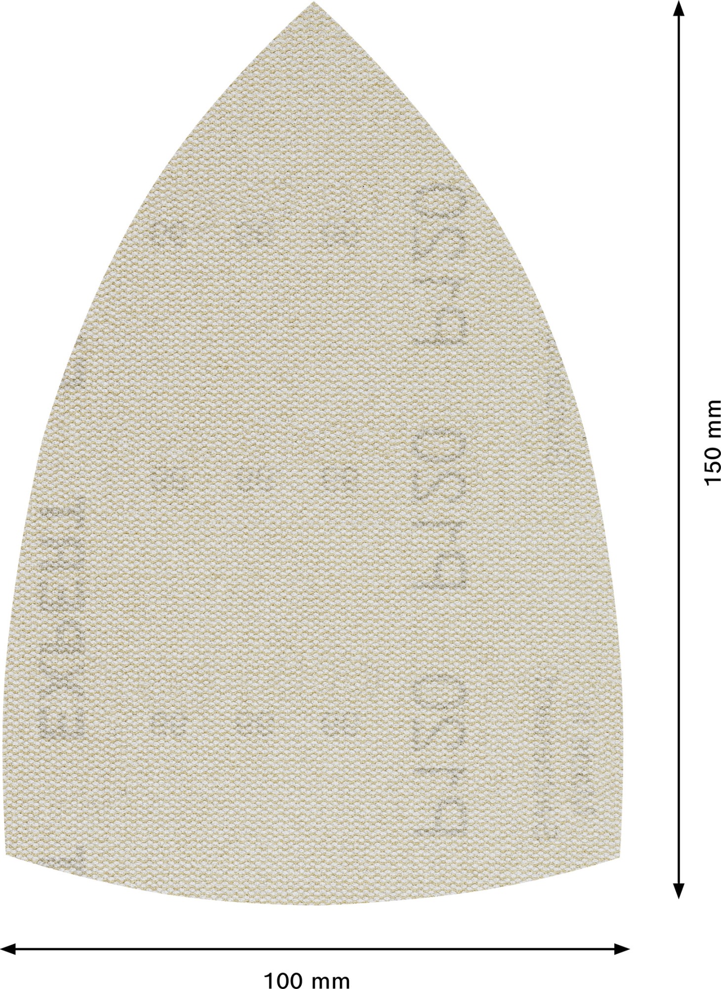 Malla de lija EXPERT M480 de 100 x 150 mm, G 120, 50 unidades