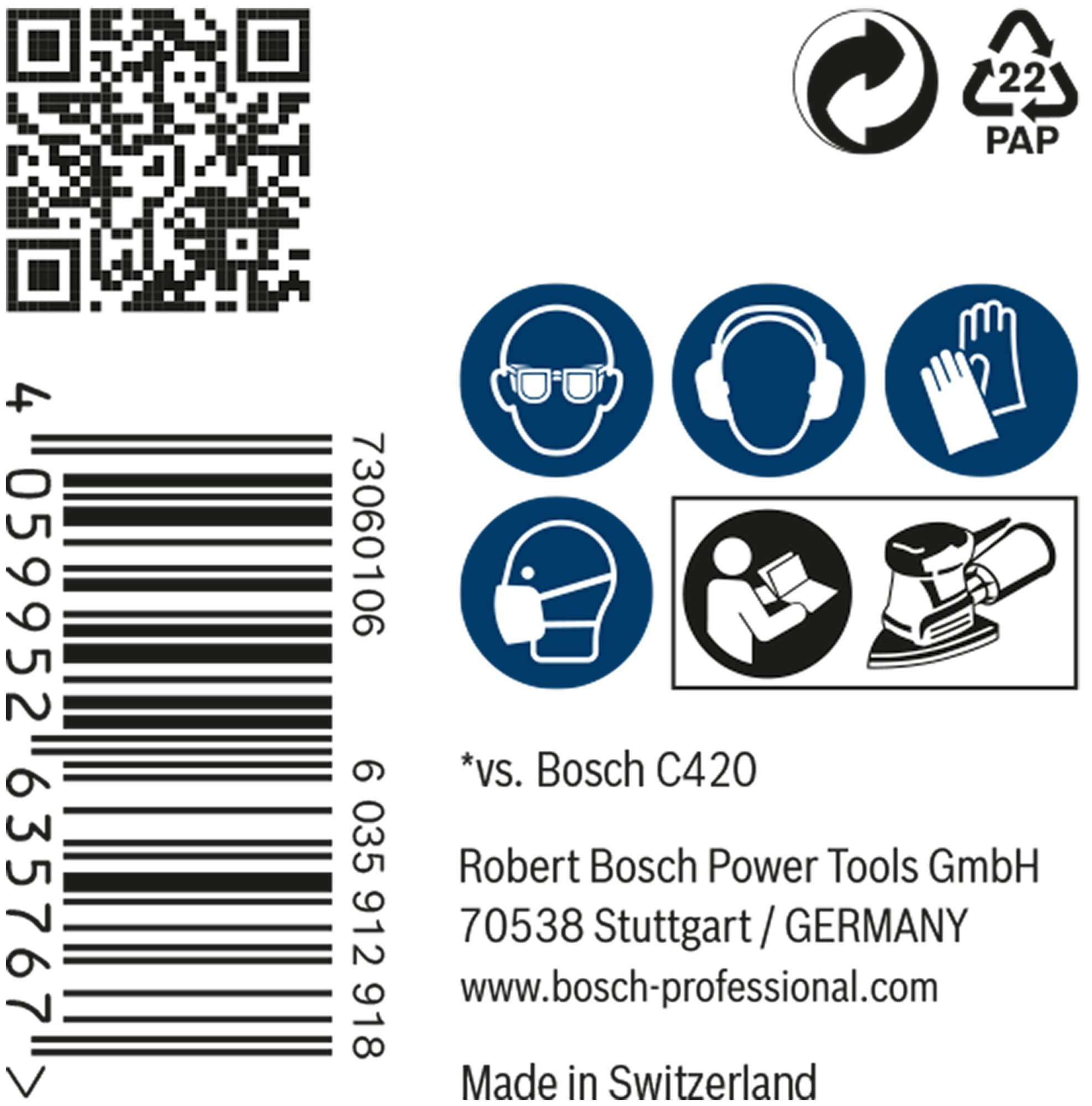 Malla de lija EXPERT M480 de 100 x 150 mm, G 240, 50 unidades