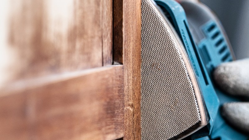 Malla de lija EXPERT M480 de 80 x 133 mm, G 80, 50 unidades