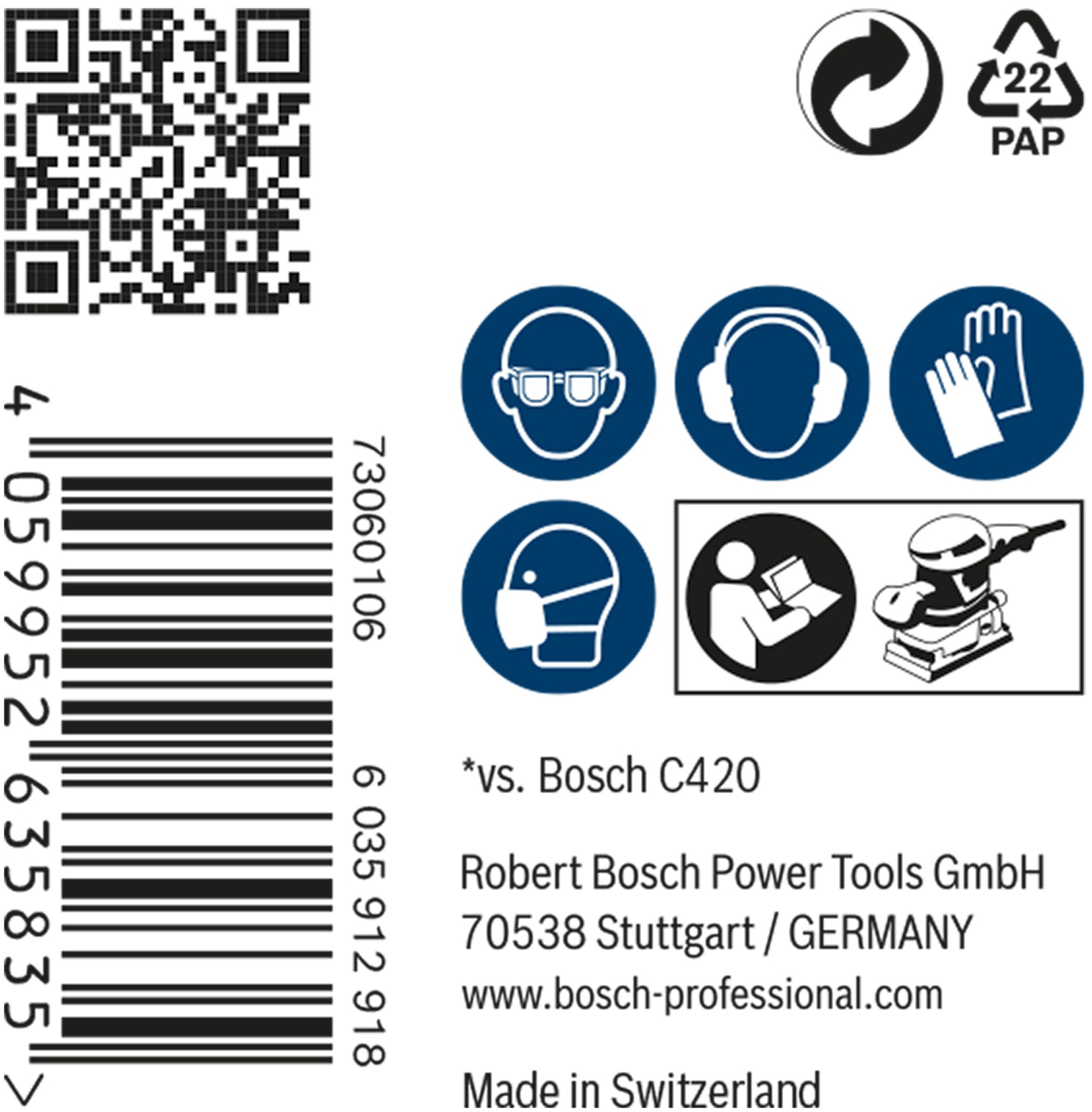 Malla de lija EXPERT M480 de 80 x 133 mm, G 180, 50 unidades
