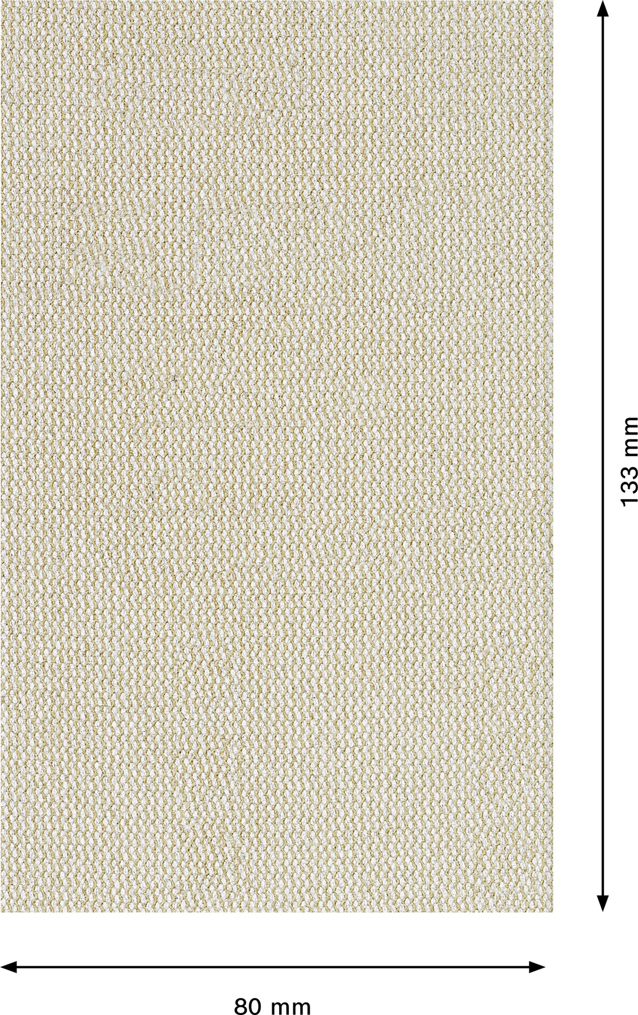 Malla de lija EXPERT M480 de 80 x 133 mm, G 240, 50 unidades