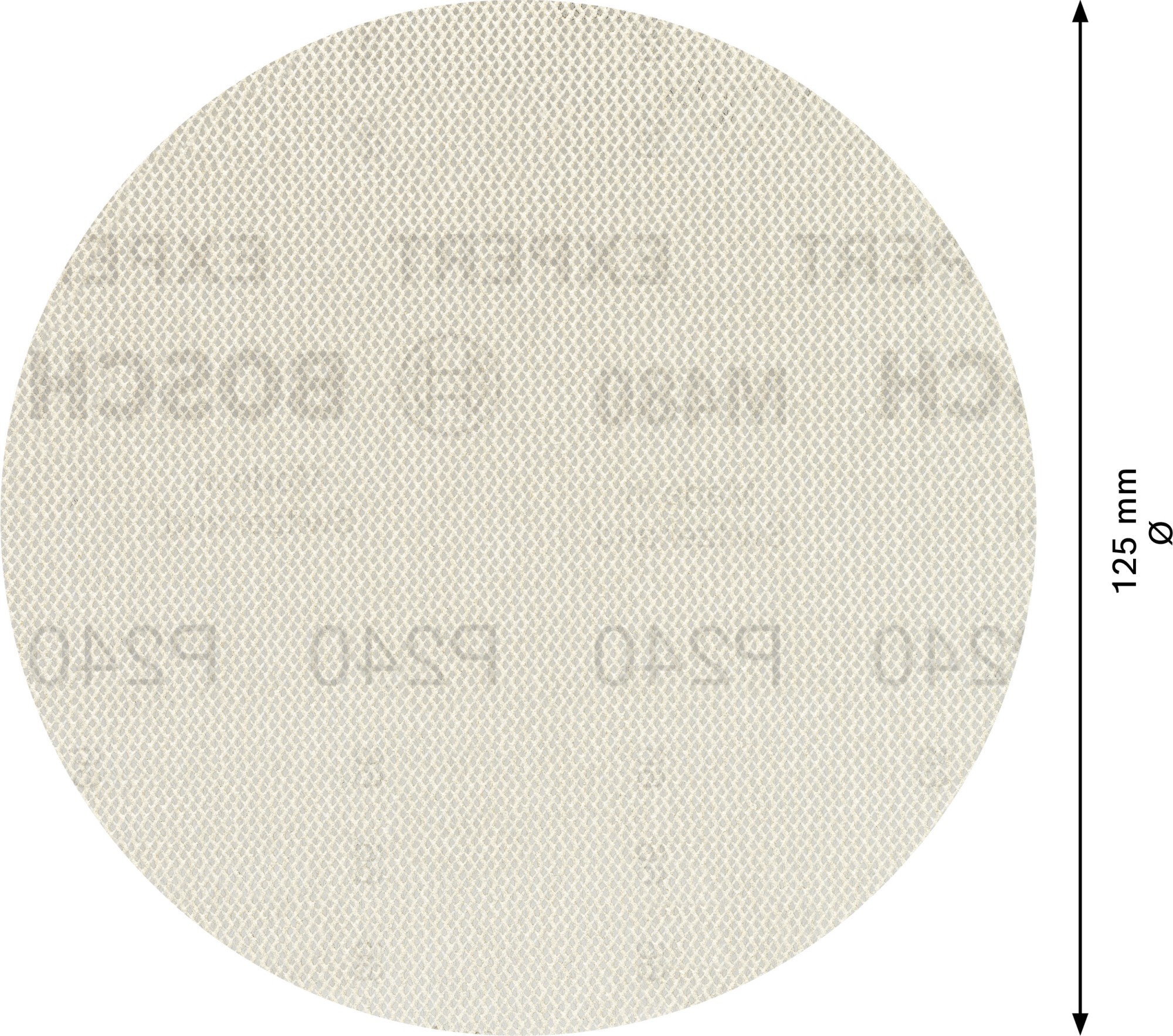 Malla de lija EXPERT M480 de 225 mm, G 240, 5 unidades