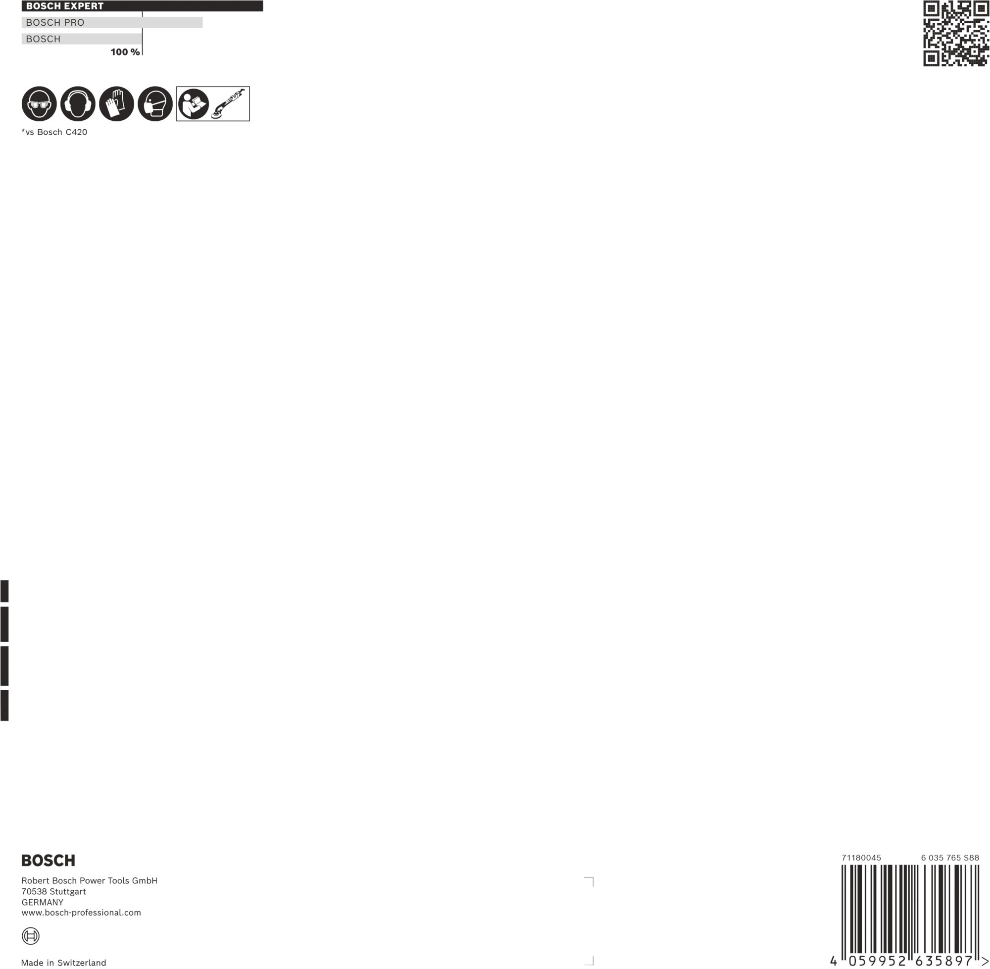 Malla de lija EXPERT M480 de 225 mm, G 240, 5 unidades