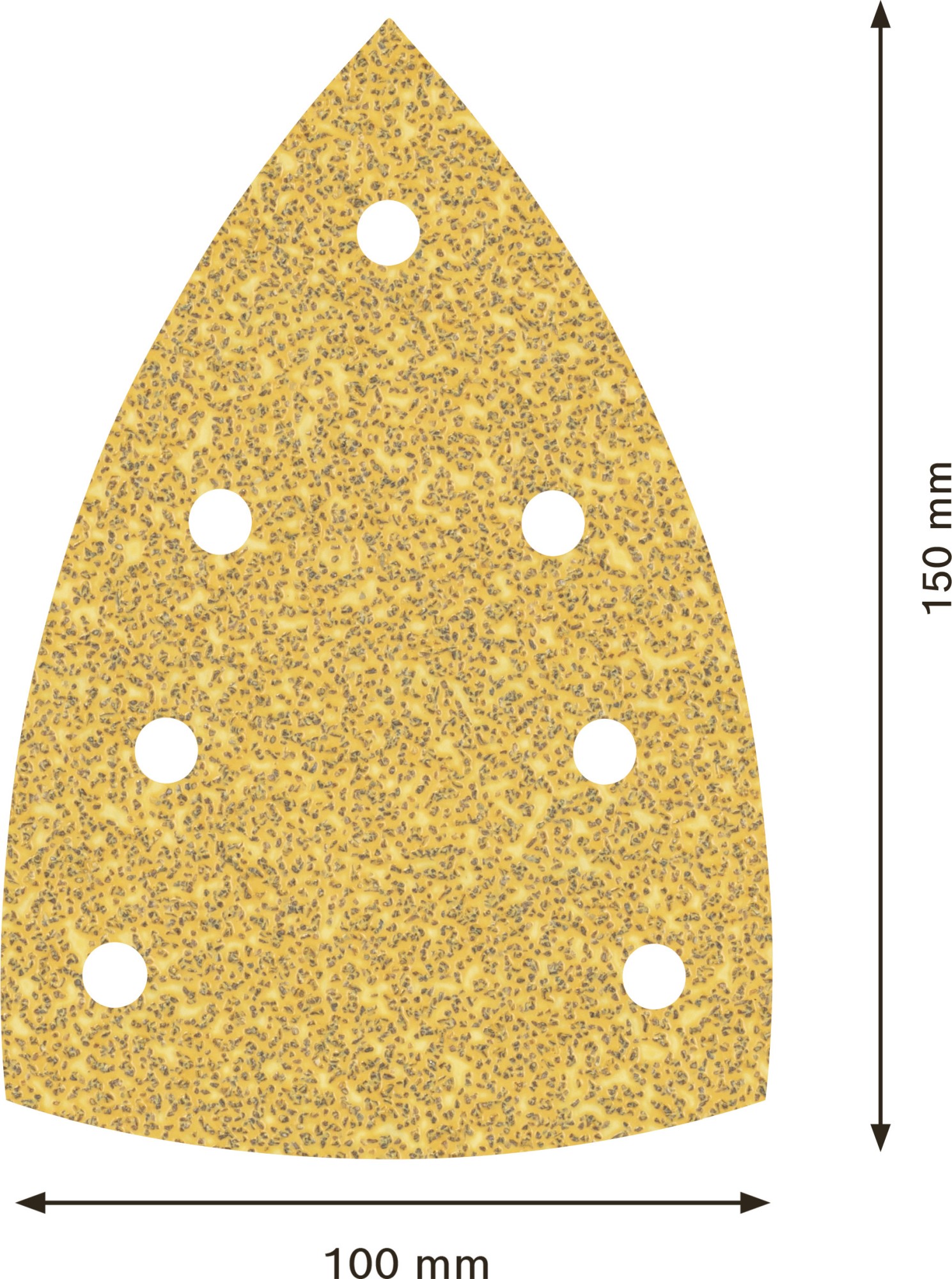 Hoja de lija EXPERT C470 de 100 x 150 mm, G 40, 50 unidades