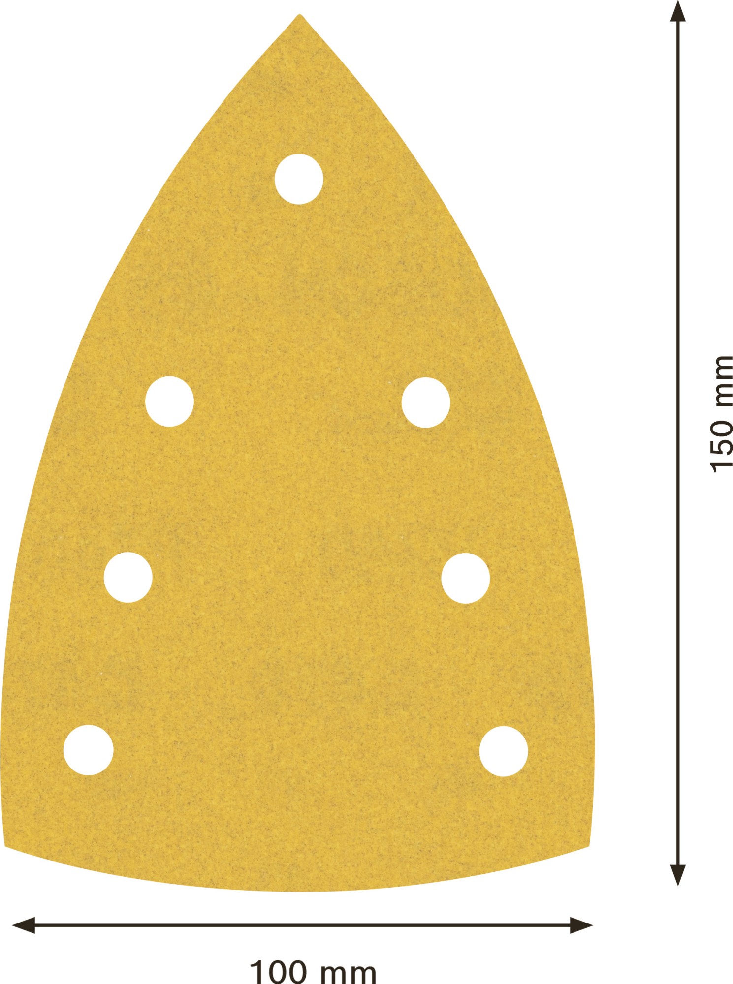 Hoja de lija EXPERT C470 de 100 x 150 mm, G 240, 50 unidades