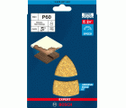 Hoja de lija EXPERT C470 de 102 x 62/93 mm, G 60, 10 unidades