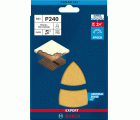Hoja de lija EXPERT C470 de 102 x 62/93 mm, G 240, 10 unidades