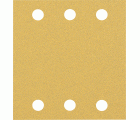 Hoja de lija EXPERT C470 de 115 x 107 mm, G 80, 50 unidades