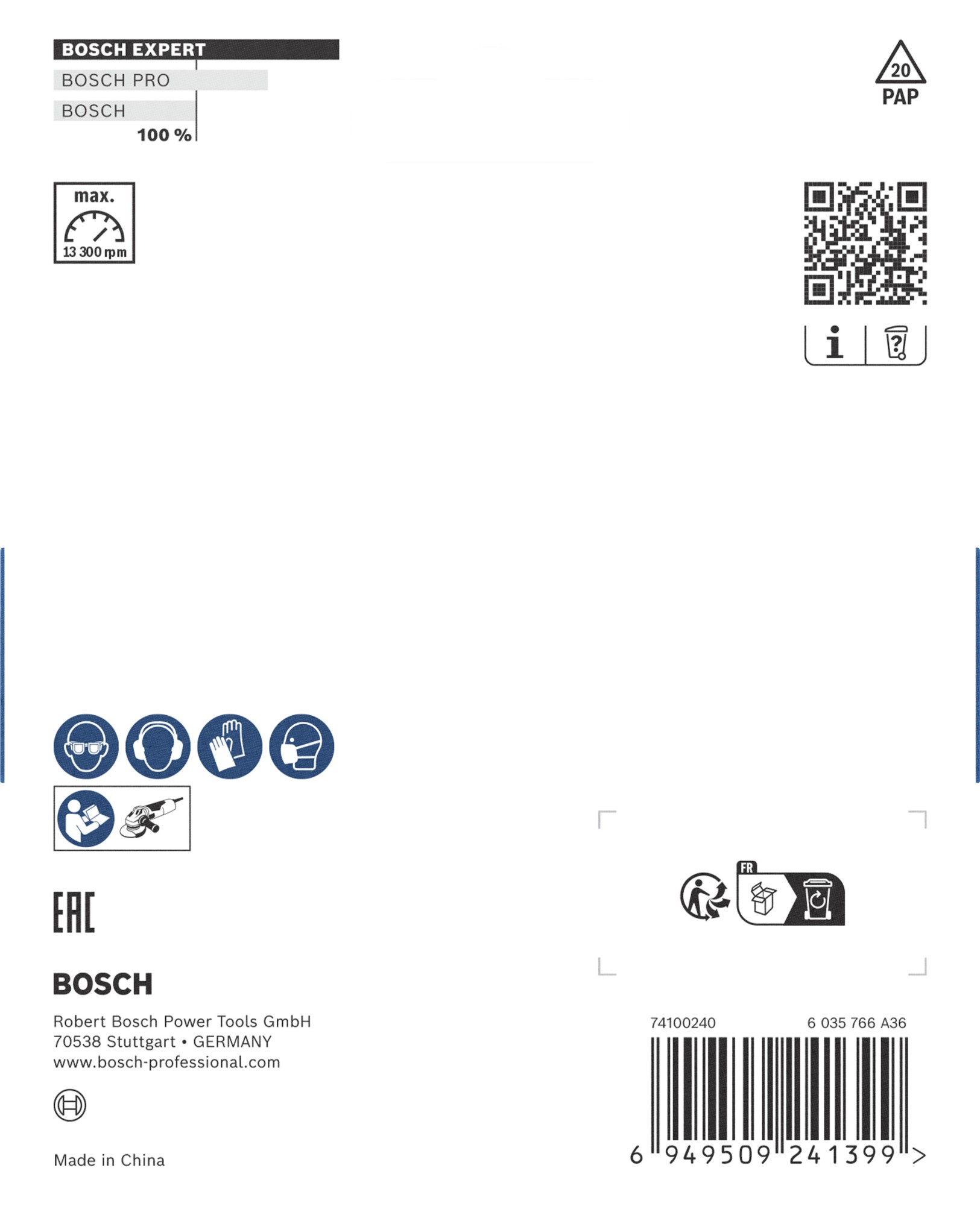 Cabeza de desbaste de carbide EXPERT Multi Material fina, inclinada, X-LOCK, 115 mm, 22,23 mm