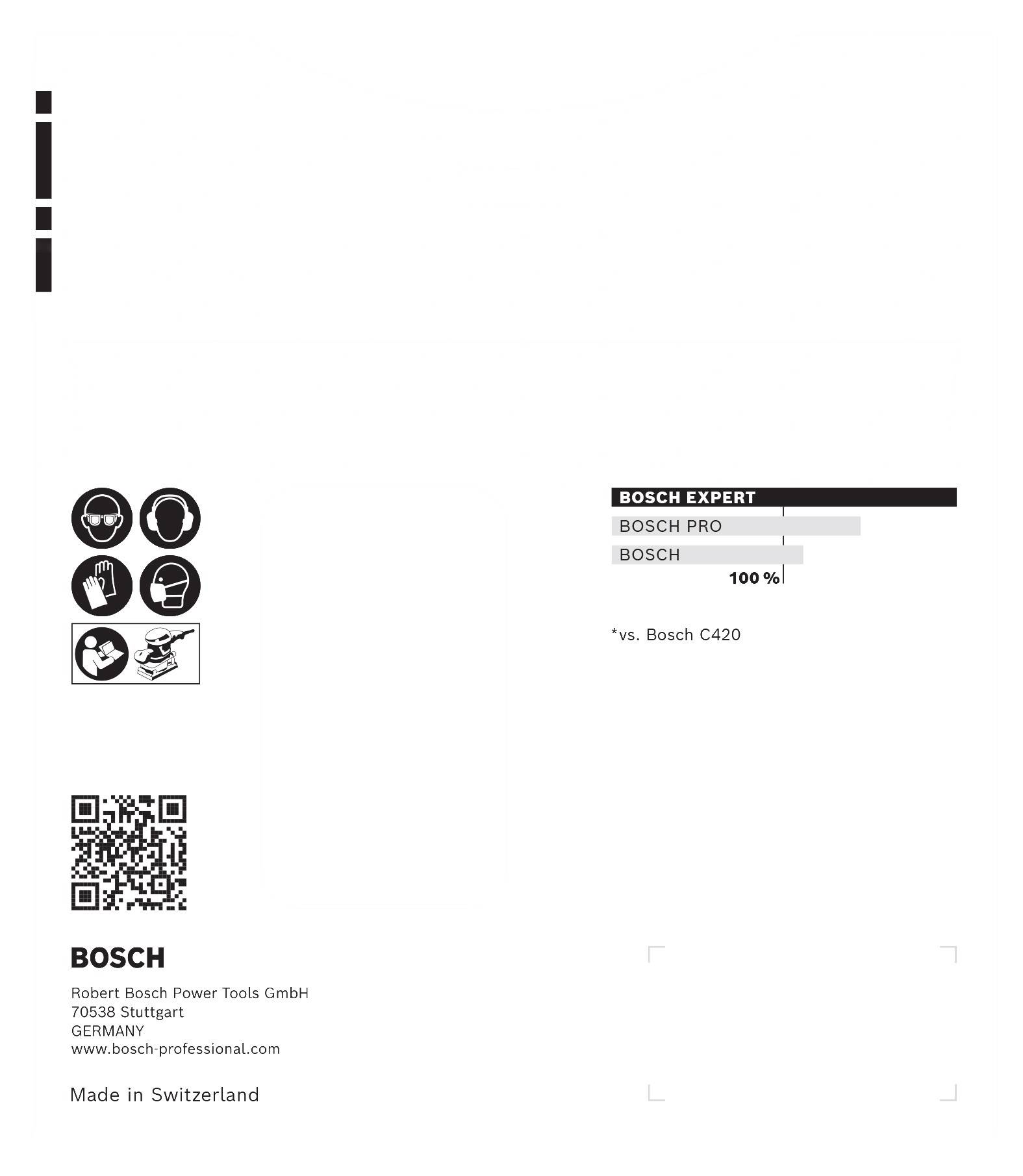 Malla de lija EXPERT M480 de 115 x 107 mm, G 120, 10 uds.