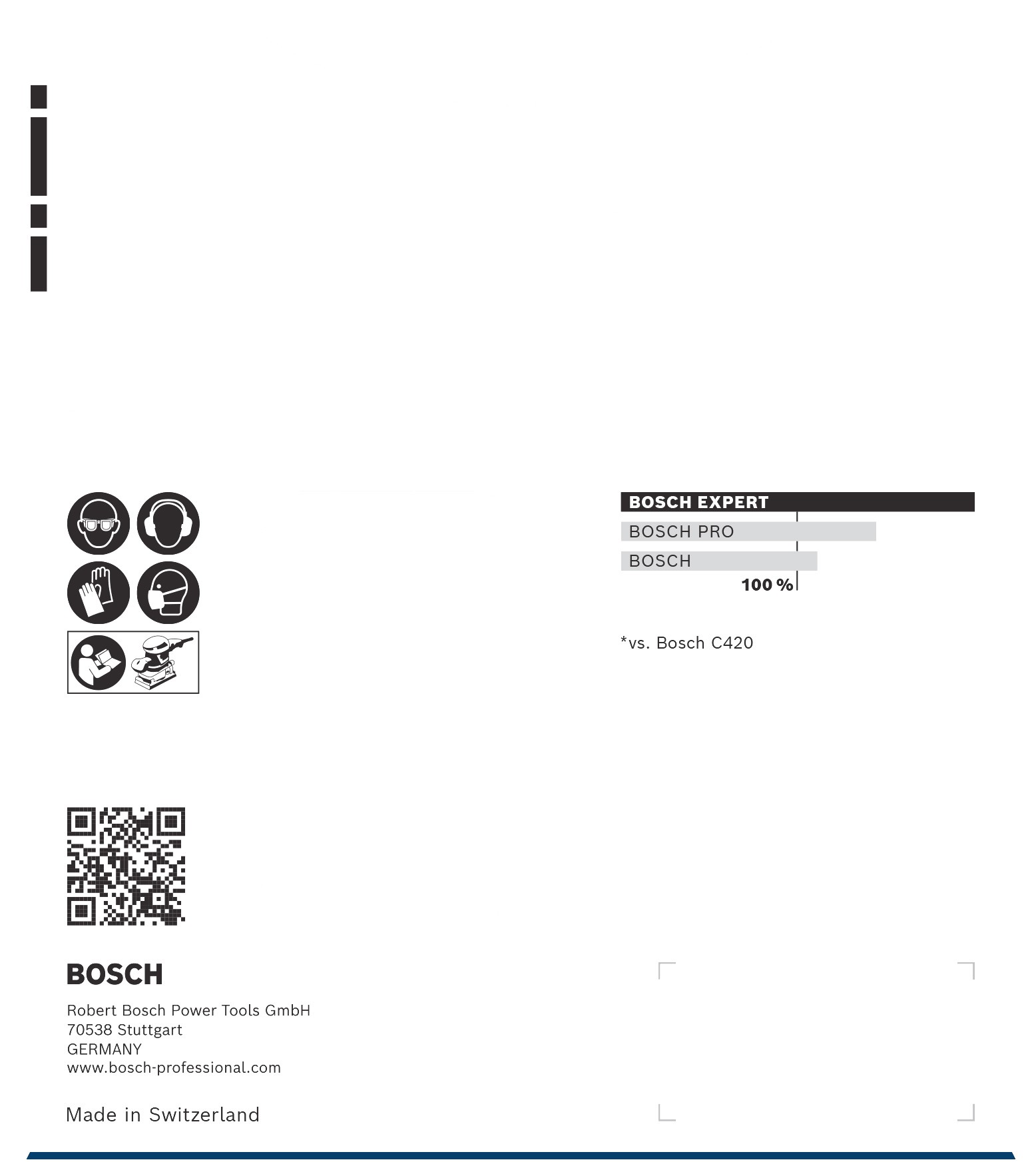 Malla de lija EXPERT M480 de 115 x 107 mm, G 240, 10 uds.