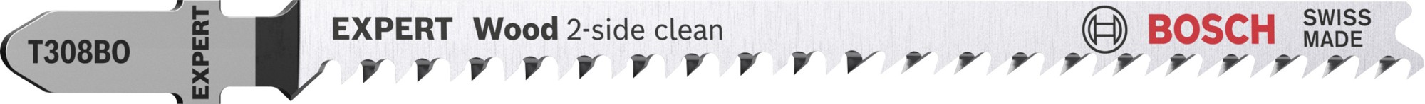 Hoja de sierra de calar EXPERT Wood 2-side clean T308BO, 2 uds.