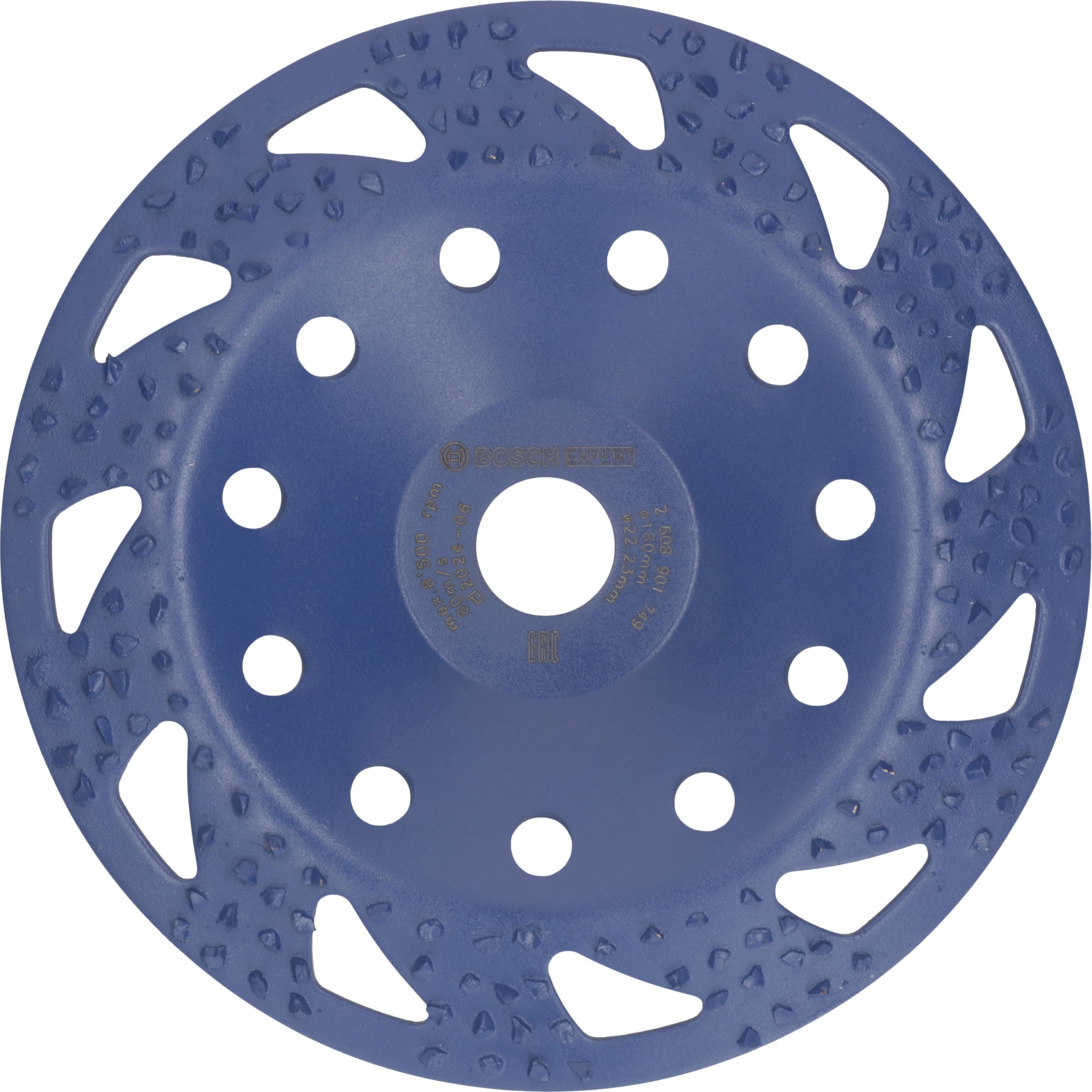 Cabeza de desbaste de carbide EXPERT Multi Material gruesa, inclinada, 180 mm, 22,23 mm