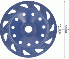Cabeza de desbaste de carbide EXPERT Multi Material media, inclinada, 180 mm, 22,23 mm
