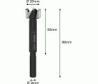 Broca Forstner EXPERT Wood, 20 mm