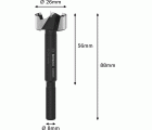 Broca Forstner EXPERT Wood, 26 mm