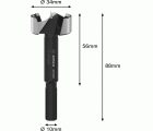 Broca Forstner EXPERT Wood, 34 mm
