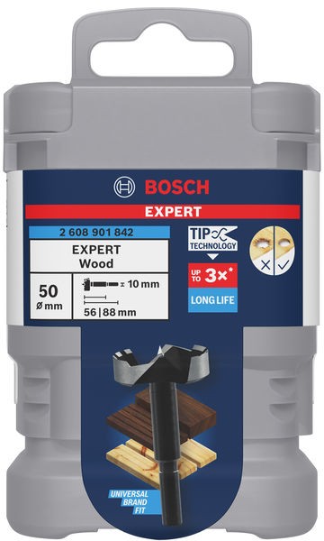 Broca Forstner EXPERT Wood, 50 mm