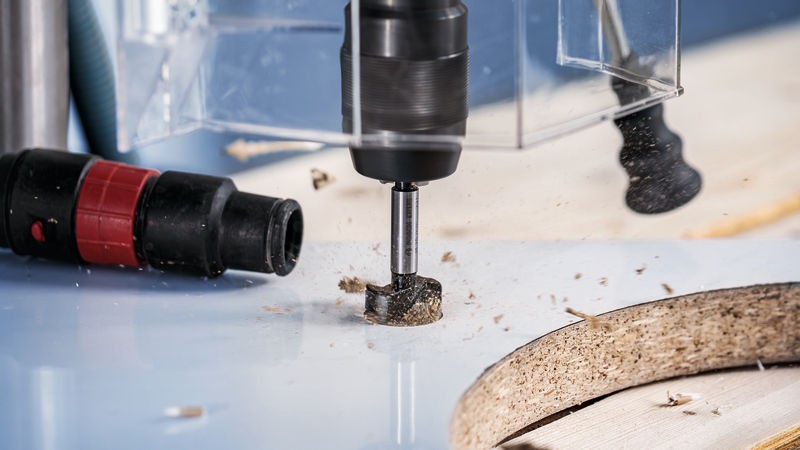 Broca de corte para bisagras EXPERT para madera laminada, 36 x 60 x 90 mm