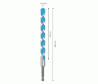 Broca EXPERT HEX-9 Multi Construction, 14x150x200