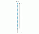 Broca EXPERT HEX-9 Multi Construction, 12x350x400