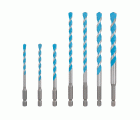 Set de brocas EXPERT HEX-9 Multi Construction, 5 x 50 x 100 mm; 5,5 x 60 x 100 mm; 5 x 60 x 100 mm; 6 x 90 x 150 mm; 7 x 90 x 150 mm; 8 x 90 x 150 mm; 10 x 90 x