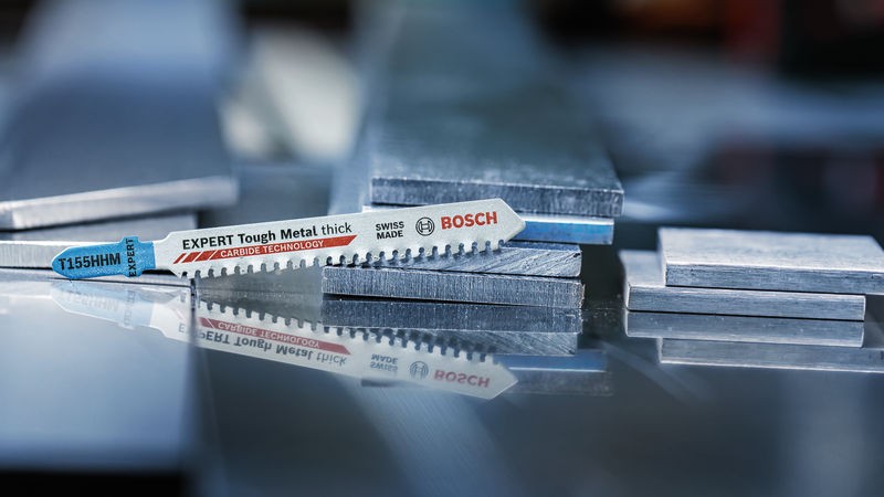 Hoja de sierra de calar EXPERT Tough Metal thick T155HHM, 3 unidades