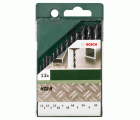 Set de 13 brocas para metal HSS-R, DIN 3381,5; 2,0; 2,5; 3,0; 3,2; 3,5; 4,0; 4,5; 4,8; 5,0; 5,5; 6,0; 6,5 mm