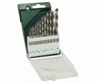 Set de 13 pzas. de brocas para metal HSS-G, DIN 338