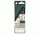 Set de 6 piezas de brocas para metal HSS-Co, DIN 3382,0; 3,0; 4,0; 5,0; 6,0; 8,0 mm