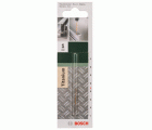Broca para metal HSS-TiN, DIN 338D = 1,0 mm; L = 34 mm