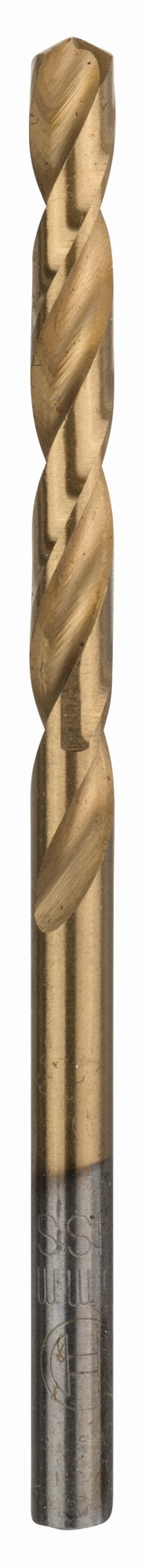 Broca para metal HSS-TiN, DIN 338