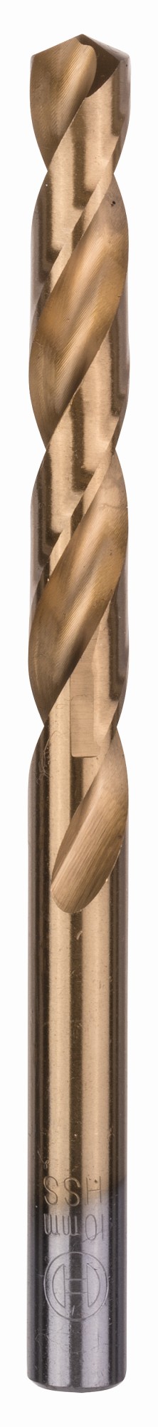 Broca para metal HSS-TiN, DIN 338