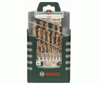 Set de 25 brocas para metal HSS-TiN, DIN 3381,0; 1,5; 2,0; 2,5; 3,0; 3,5; 4,0; 4,5; 5,0; 5,5; 6,0; 6,5; 7,0; 7,5; 8,0; 8,5; 9,0; 9,5; 10,0; 10,5; 11,0; 11,5; 12