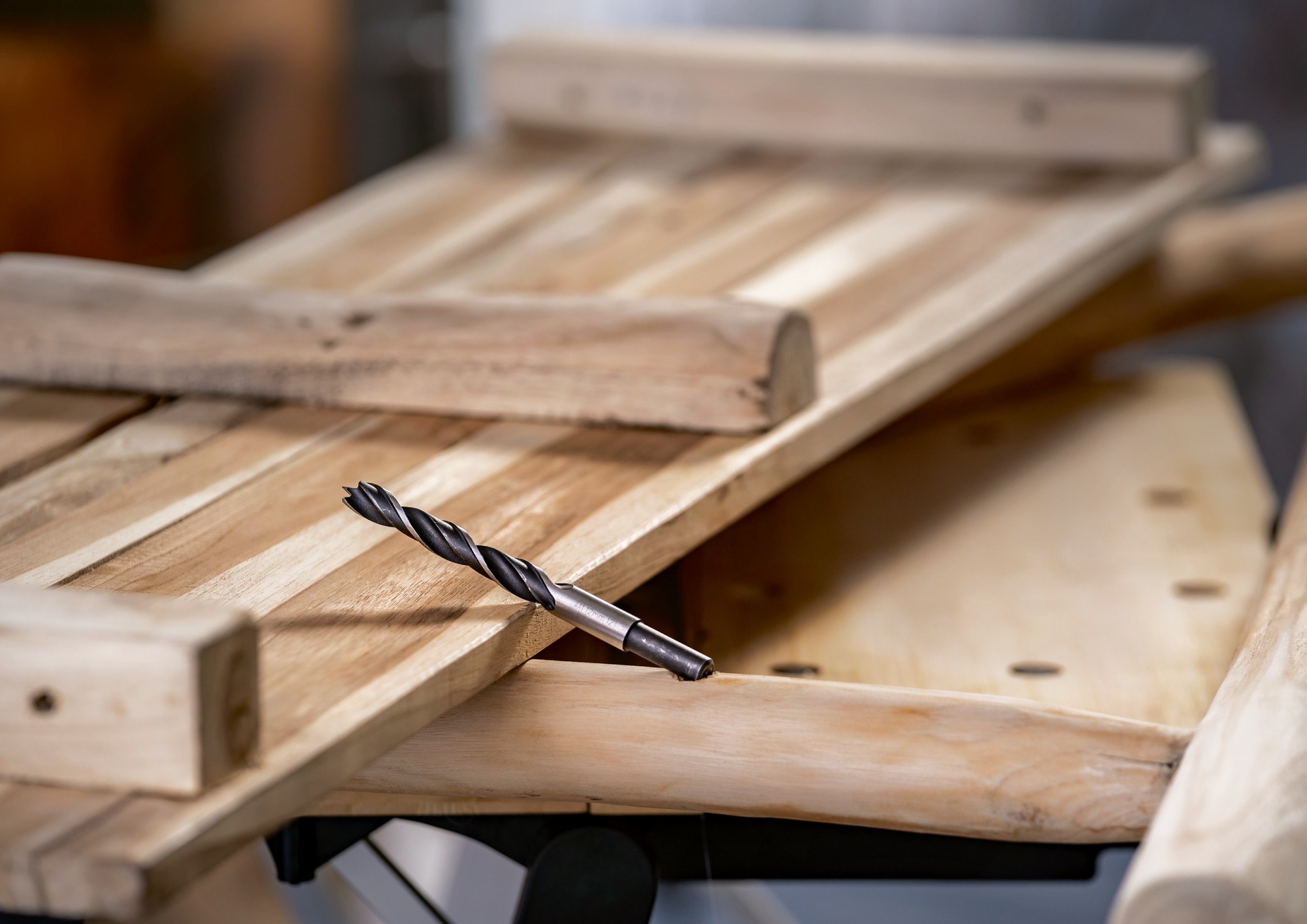 Brocas helicoidales para maderaD = 10,0 mm; L = 130 mm