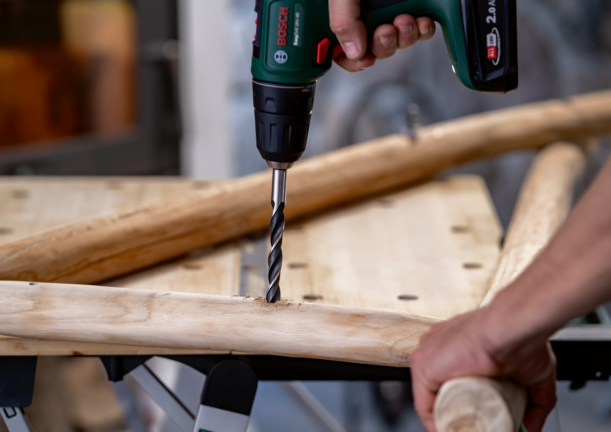 Brocas helicoidales para maderaD = 12,0 mm; L = 150 mm