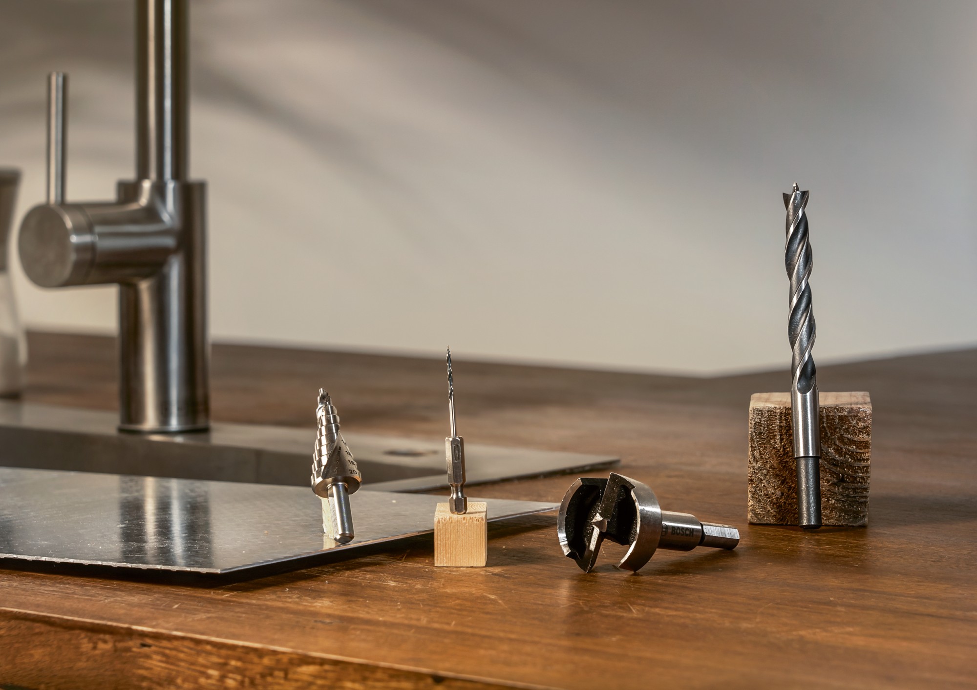 Brocas helicoidales para maderaD = 16,0 mm; L = 160 mm