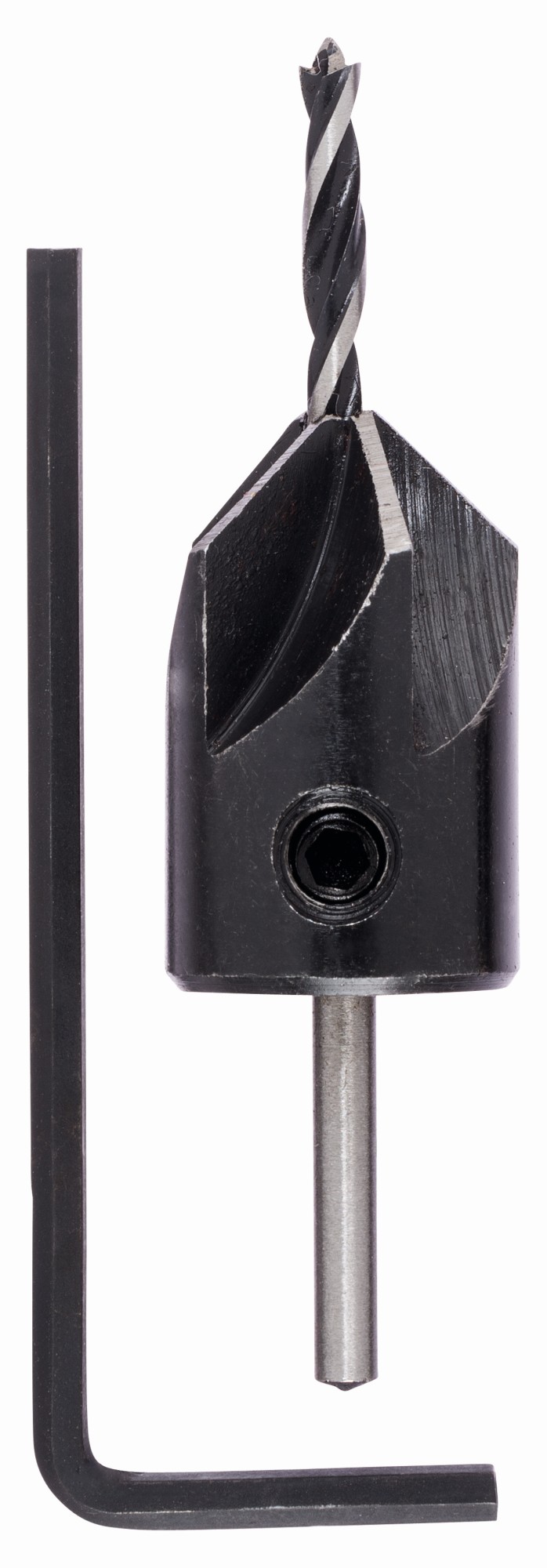 Broca en espiral para madera con avellanador