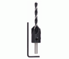 Broca en espiral para madera con avellanador